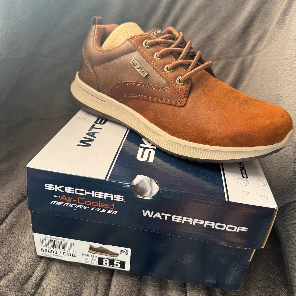 Skechers Men's Delson-Antigo Oxford